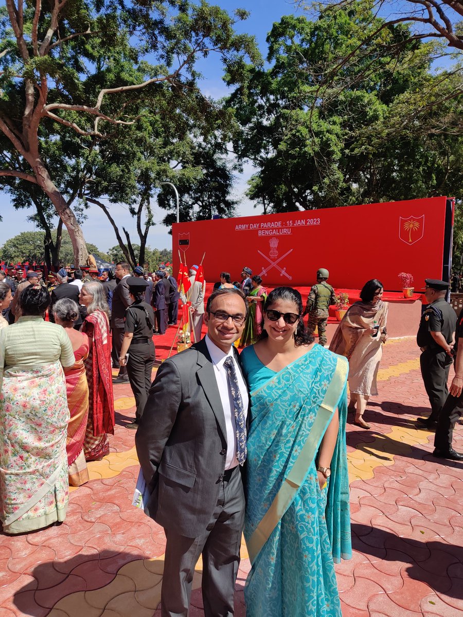 Thank you #indianarmy. It was an absolute honor for <a href="/MunazzaAH/">Munazza Arsiwala</a> and me to be invited to attend the Army Day Parade 2023 and it's associated events which were held outside of Delhi for the first time. #india #ArmyDay2023