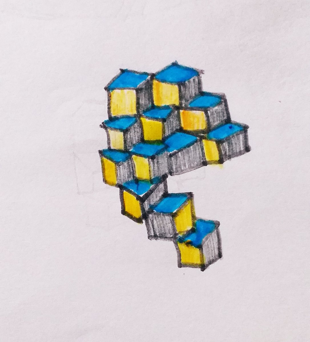 RenuSuryavansh3's tweet photo. https://t.co/Nj7zCauQx8
Hello everyone this is my 3D Boxes Sketch #artist #artwork #art #artistsoninstagram #3dart #3dbox #abstractart #gainlike #artvideo #creative #fineart #artoftheday #artsy #artistlife #artistlifestyle #artstudio #views #likeart #artfeature #youtubeartist https://t.co/J4ivDynm2q