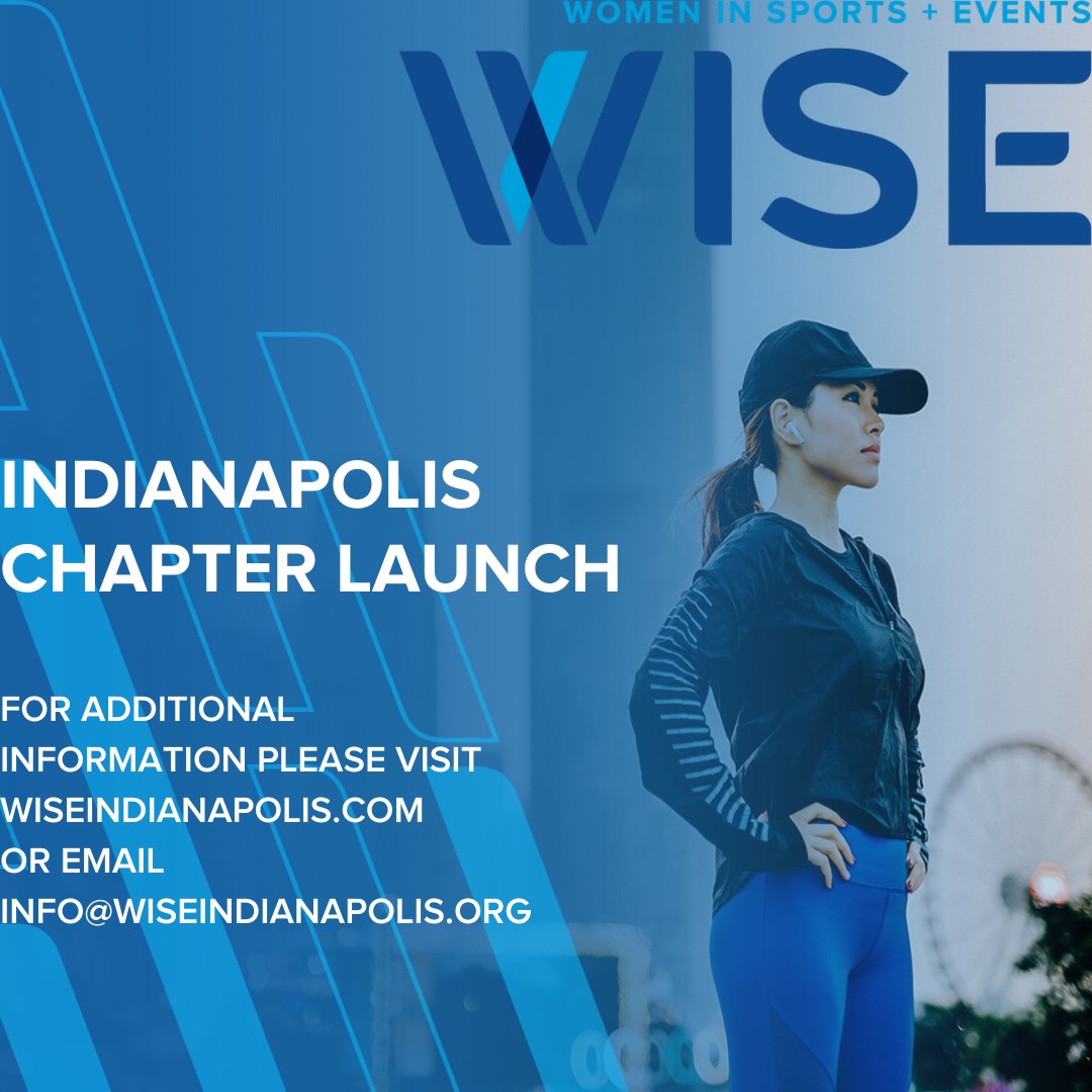 INDIANAPOLIS – Women in Sports and Events (WISE) has launched an Indianapolis chapter led by various leaders striving to make the Indy community a place where women in the sports and events industry can grow and thrive.

Visit WISEIndianapolis.org for more info!