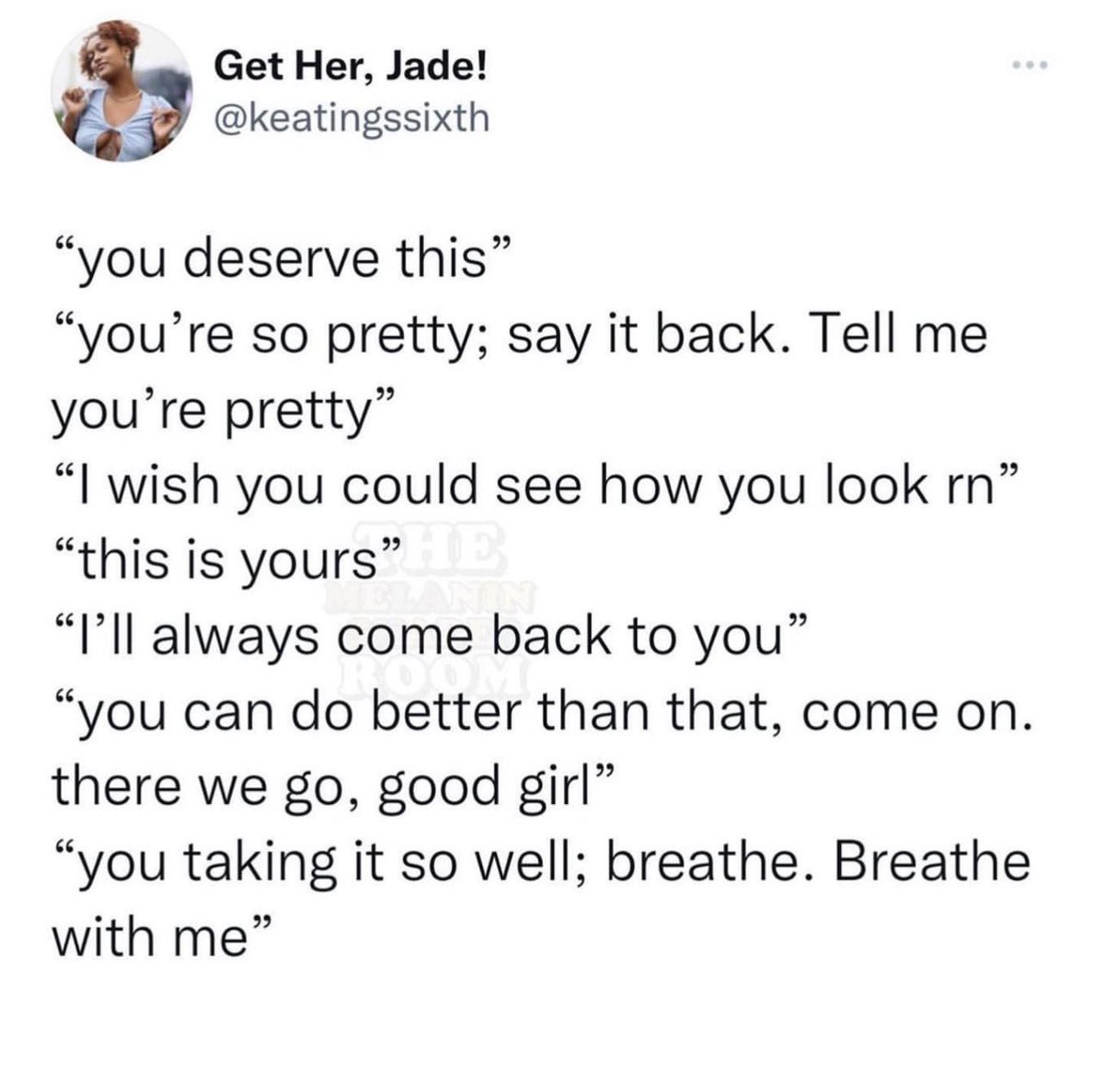 Having a praise kink>>>