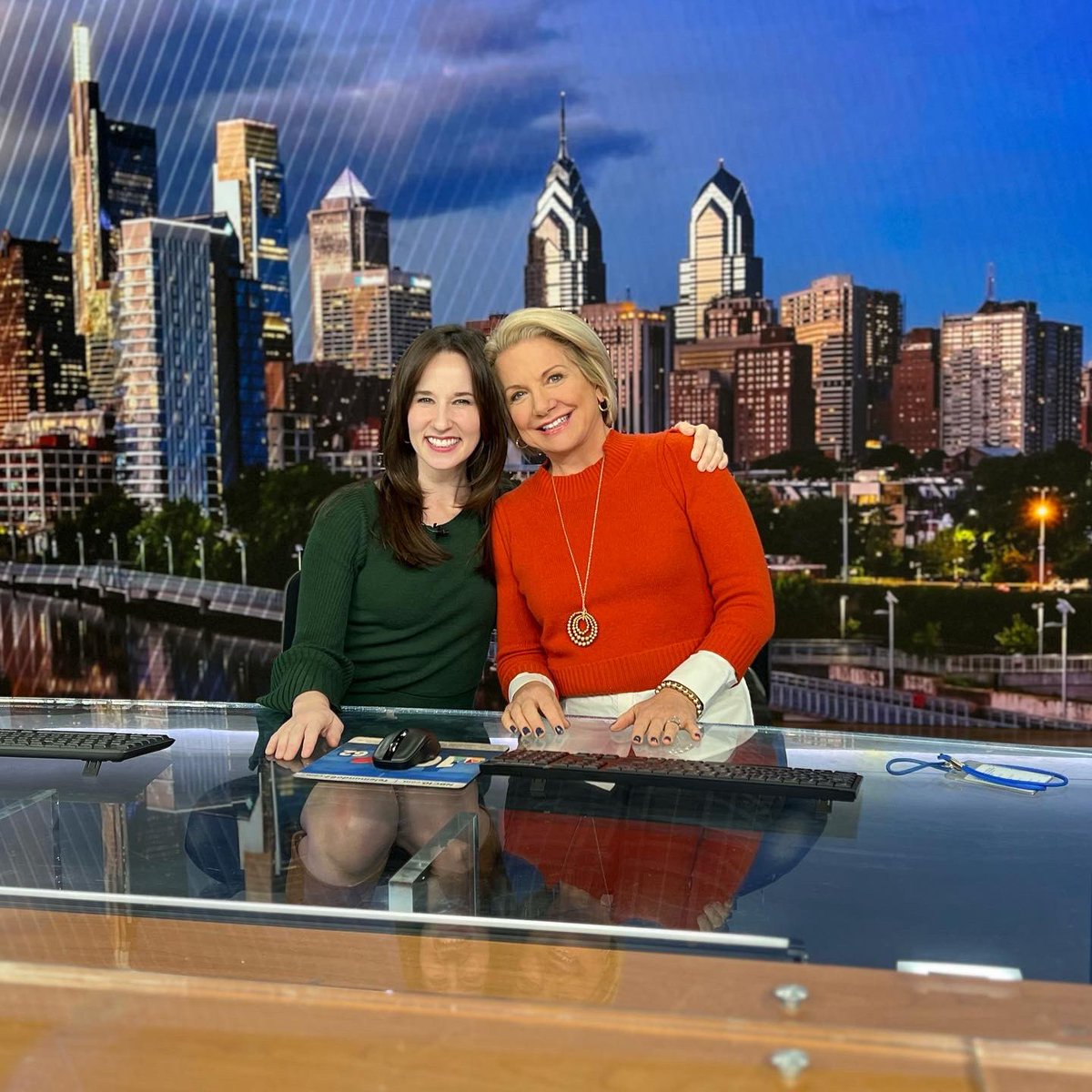 SheilaWatko's tweet photo. Casual photoshoot with the one and only @tracydavidson to celebrate #TheEndIssue of @phillycurrent! We LOVE this magazine and to be featured in this issue alongside so many remarkable Philadelphians is truly such an honor and so, so exciting!🤩🥳 https://t.co/0NyLycKCvk
