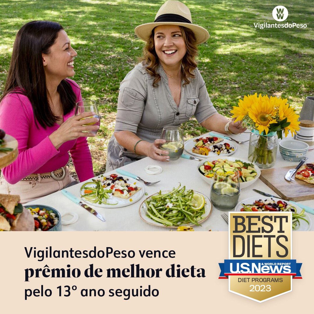 ww_bra's tweet photo. 2023 começou cheio de orgulho 💙 Pela 13ª vez consecutiva, o VigilantesdoPeso venceu as categorias "Melhor Dieta para Emagrecer" e "Melhor Programa de Dieta", em ranking realizado pela Best Diets 🏆💪
Faça parte do nosso programa e mude de vida: https://t.co/JHQxOTbzAu
#bestdiets https://t.co/YwSZwbP8wD