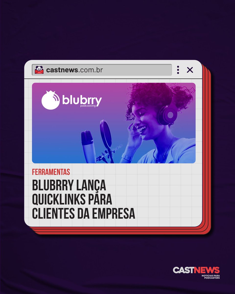 castnewsbr's tweet image. A ferramenta já está disponível para todos os clientes de hospedagem Blubrry 🎧

Leia mais: mla.bs/5c4116e7 - link na bio 🔗

#blubrry #quicklinks #podcastbrasil