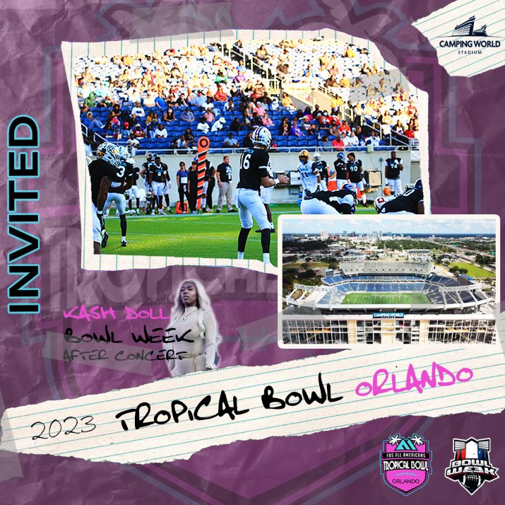 _kamjones's tweet photo. Beyond blessed and thankful to have another opportunity to play ball this weekend @TropicalBowlUSA ! https://t.co/CSrSMuTxwc