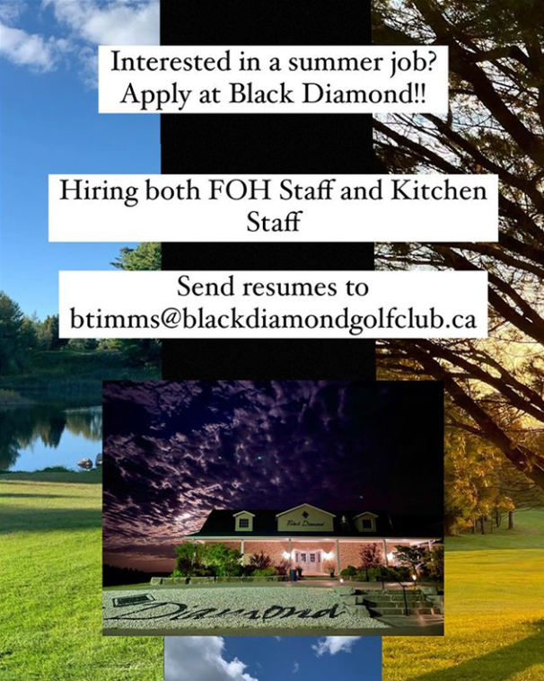 BlackDiamondGC's tweet photo. Join Our Team https://t.co/X3VC7q3Mjf