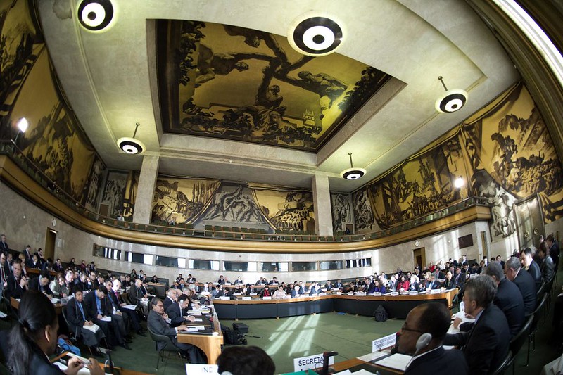 .<a href="/UNGeneva/">United Nations Geneva</a> is a central venue for internationall diplomacy in the field of #disarmament. 

The first part of the 2023 session of the Conference on Disarmament starts today under Egypt's presidency (13 Jan-7 Feb).

<a href="/UN_Disarmament/">UN Office for Disarmament Affairs</a> <a href="/ODA_Geneva/">UNODA Geneva</a>