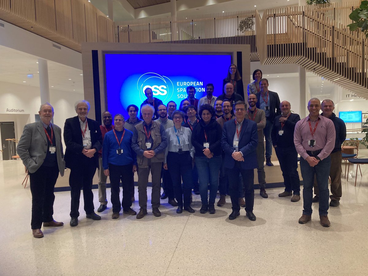 essnusb's tweet photo. The Horizon Europe #ESSnuSB+ kickoff meeting is taking place this week at #ESS Lund (https://t.co/ilzMfOXMZd). https://t.co/JcqpVEgkne