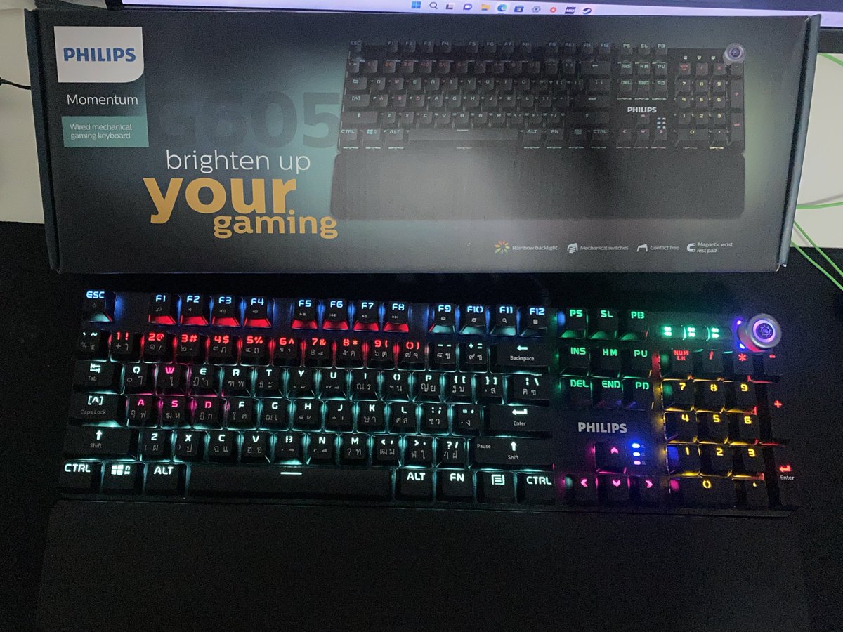 mddd_25's tweet photo. Philips spk8605 blue switch
🔥380฿ รวมส่ง สนใจDMได้เลยครับ
#คีย์บอร์ดมือสอง #คีย์บอร์ด #แป้นพิมพ์ #คีย์บอร์ดเกมมิ่ง #คีย์บอร์ดมือ2 #ส่งต่อคีย์บอร์ด #keyboard #blueswitch https://t.co/HkswUtS4KR