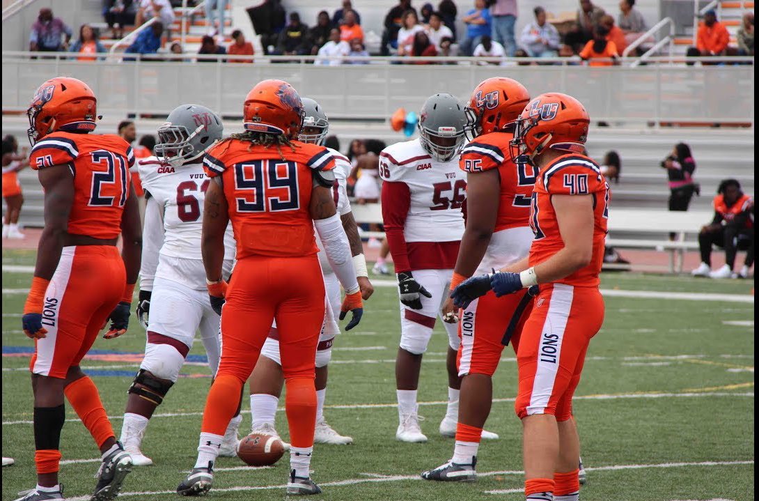 SmithCagney's tweet photo. AGTG after a great talk with @Coach_NateJones I’m Blessed to receive an PWO Offer to Lincoln university!!🧡💙@Coachdawson17 @CornellRaiders @LUL1onsFootball @wpialsportsnews @WPIAL_Insider https://t.co/5F2iZifyDy