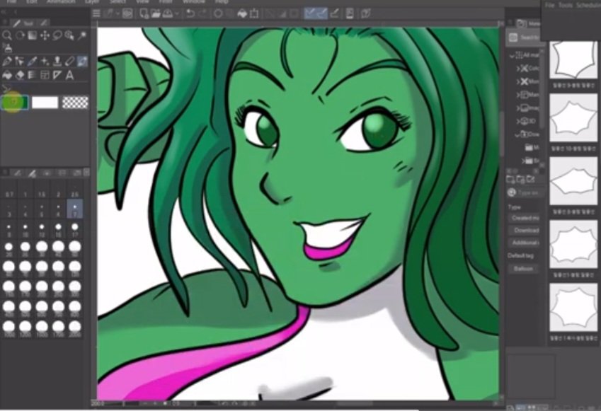 Ramona_cool's tweet photo. posted a new youtube speed video!
https://t.co/pbBYBxRUVE
#art #artist #shehulk #speedcolor #drawing #ArtistOnTwitter #Tuesday #digital #CLIPSTUDIO #green #hulk https://t.co/sYAoboaG1g
