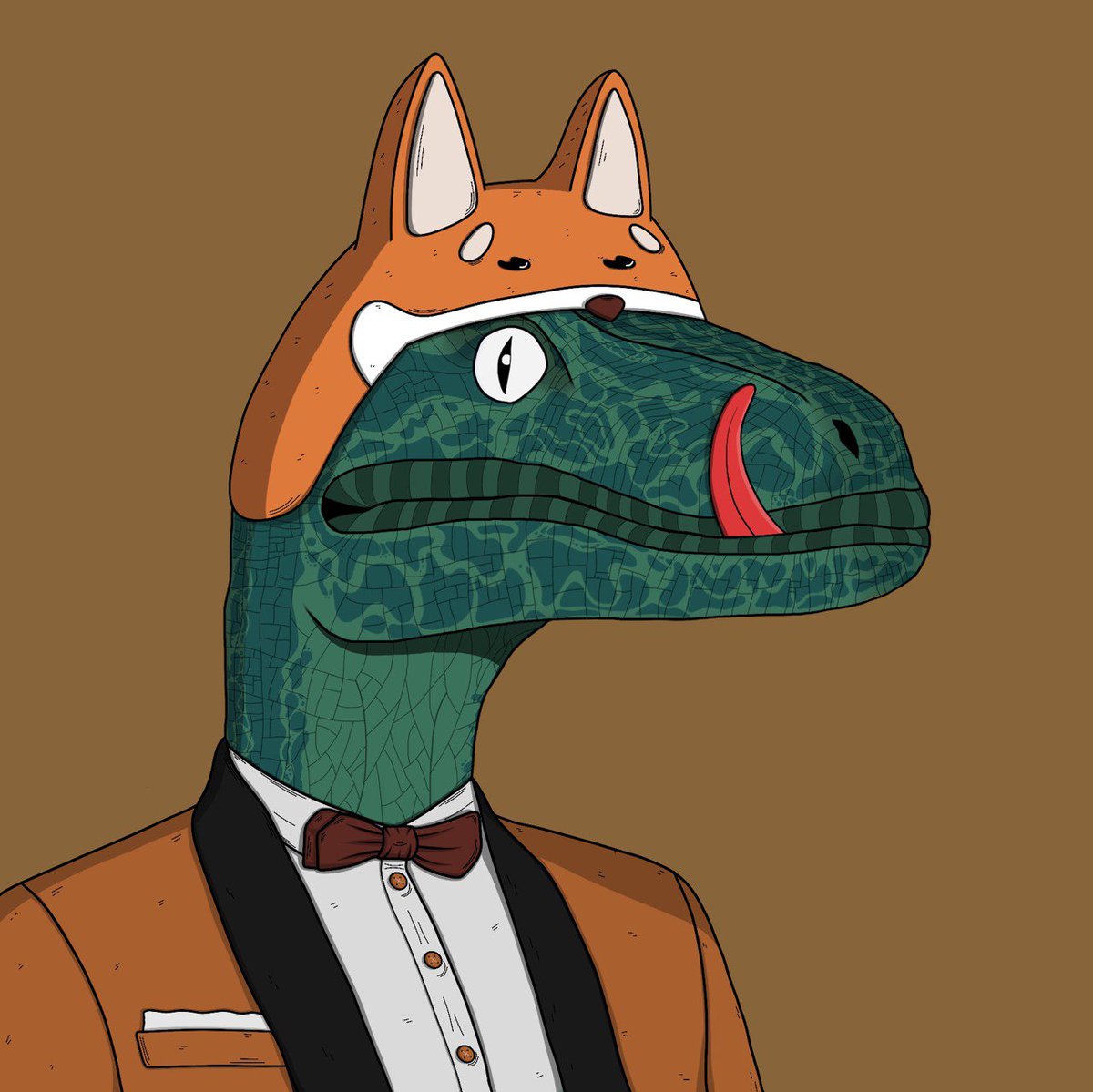 Trying on a <a href="/bonk_inu/">BONK!!!</a> suit. Do you like it?

To celebrate, we're doing a little giveaway:
<a href="/hey_wallet/">Hey Wallet!</a> send 1000 $BONK to the first 100 retweets and new followers🦖