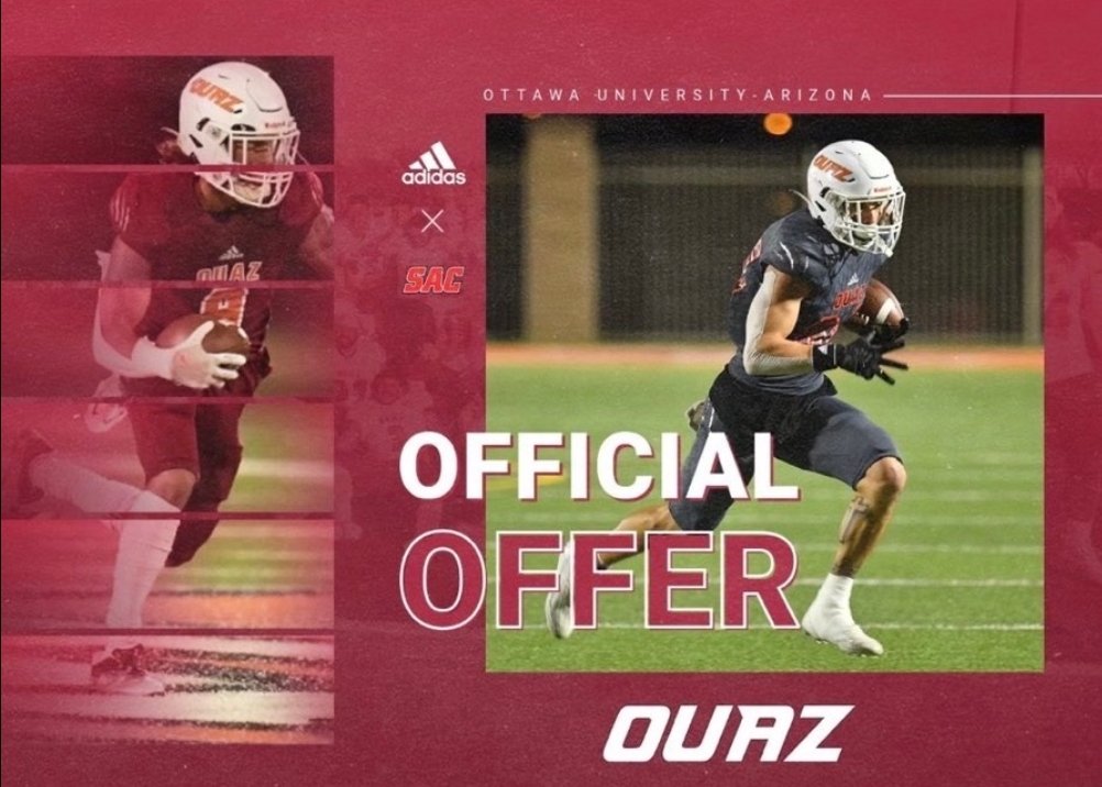 JulianV_804's tweet photo. After a great talk with @FletchrjonesFB I am excited to announce i have recieved another offer from @OUAZFootball #AGTG @Prep1USA @coachmarktorres @coachjara65 @ncsa https://t.co/KwCgde2B14