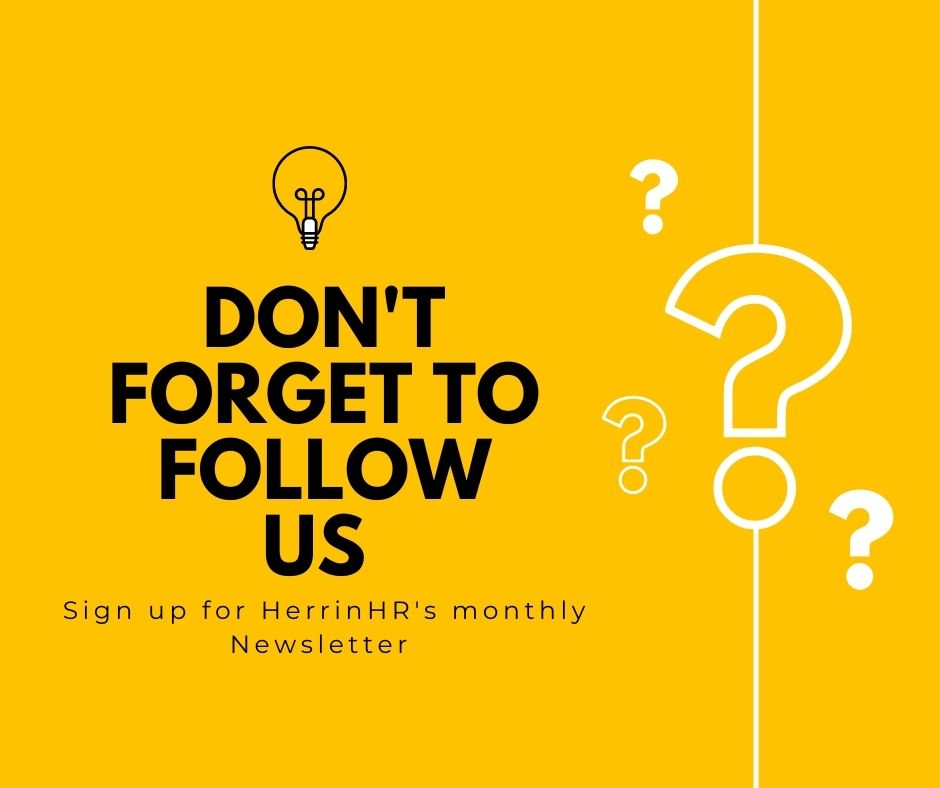 Our Newsletter is packed topical information, along with compliance deadlines you can not miss. 
Click the link to sign up for our monthly newsletter! 
join.industrynewsletters.com/signup/HerrinHR
#HR #COMPLIANCEDATES #NEWSLETTER #HERRINHR #SOLUTIONS