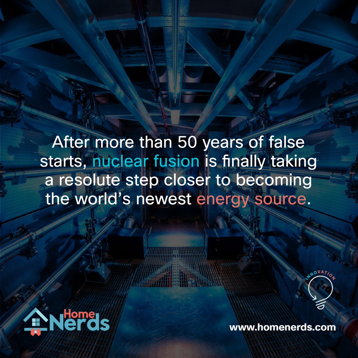 The US Department of Energy announced that scientists at a laboratory in California managed for the first time to generate more electricity from a fusion reactor than they needed to trigger it.

Follow us and stay informed @homenerds

#homenerds #solarpower #energytechnology