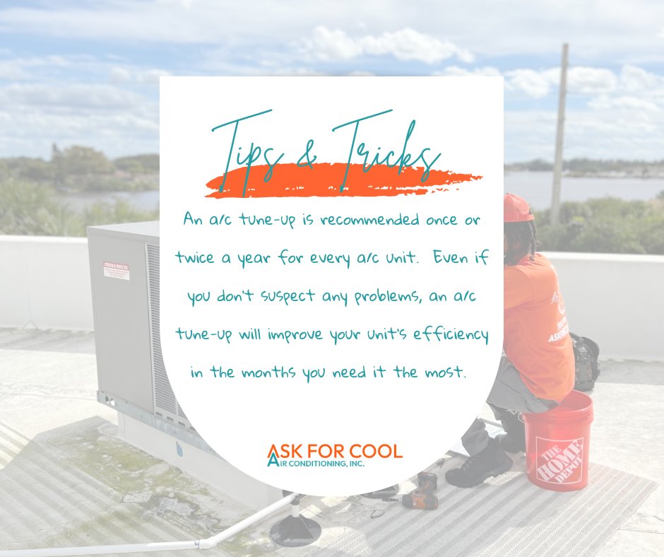 AskForCoolAC's tweet image. Here's your weekly tips and tricks! #ACTips #ACTricks #ACMaintenance #HVAC #SouthFloridaHVAC #ACContractor #AC #AirConditioning #ACService #HVACMaintenance  #SouthFloridaAC #HVACContractor #ACInstallation #SunriseContractor #BrowardContractor #ACContractor #TipsAndTricksTuesdays