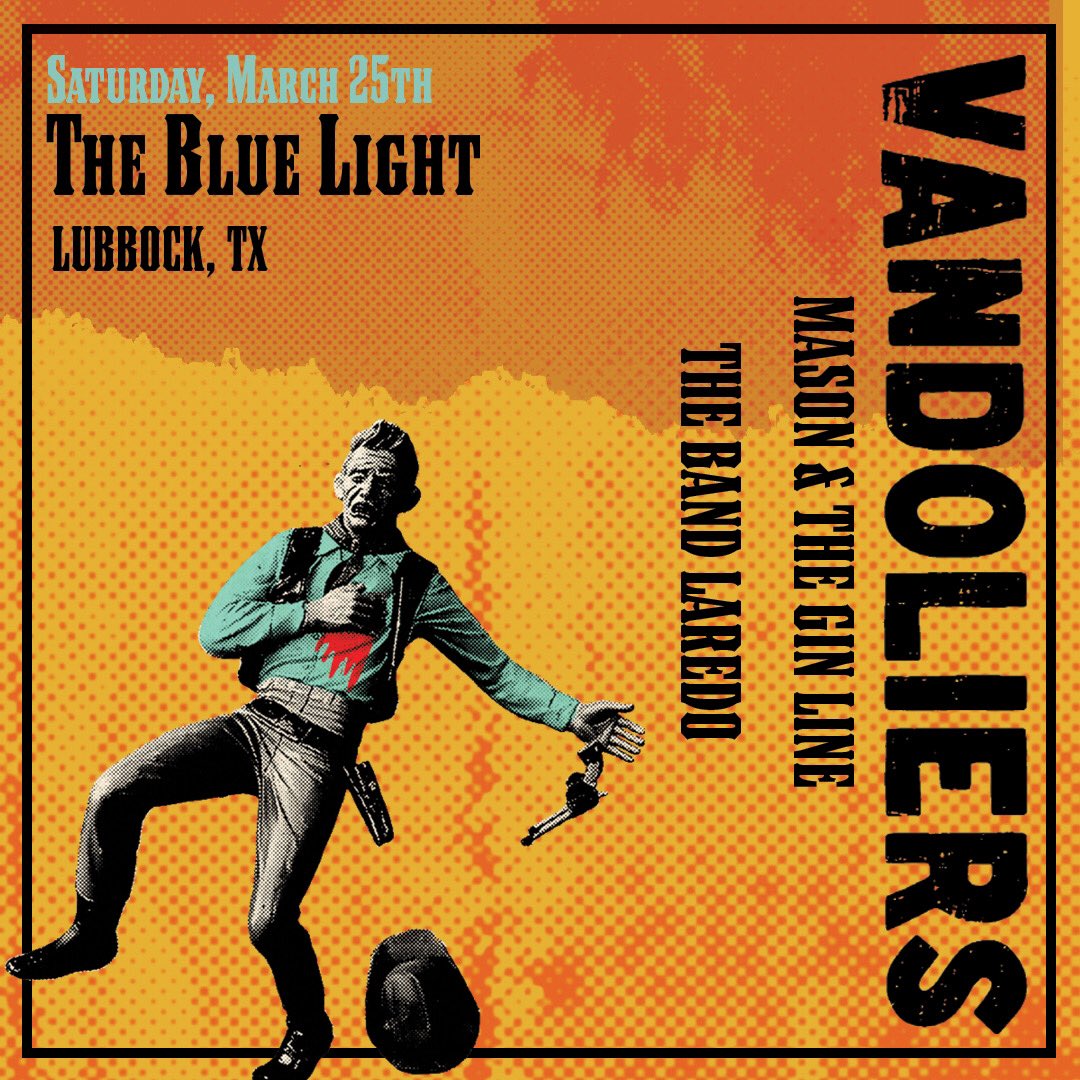 vandoliers's tweet image. Announcing a Texas two-step with our homies @thebandlaredo and @Mason_Server in Fort Worth and Lubbock. #springbreakforever #vffv