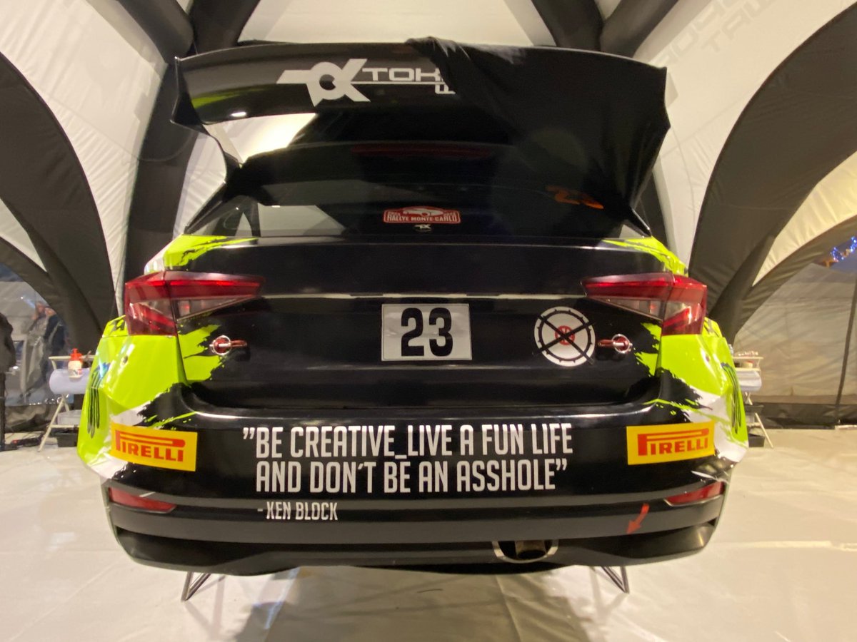 FilTheCarGuy's tweet image. You were right Ken 💔
#RallyeMonteCarlo #KenBlock #Solberg #Skoda #SkodaFabia #WRC #Rally