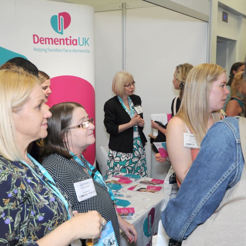 DementiaUK's tweet photo. Meet our #AdmiralNurses @AlzheimersShow on 3-4 March. This two day event features practical workshops and informative presentations with #dementia experts. Our nurses will also be hosting advice clinics. Use code 'DEM5' for £5 off an adult one day ticket: https://t.co/d9B6Y52Cst https://t.co/wAY3s593bB