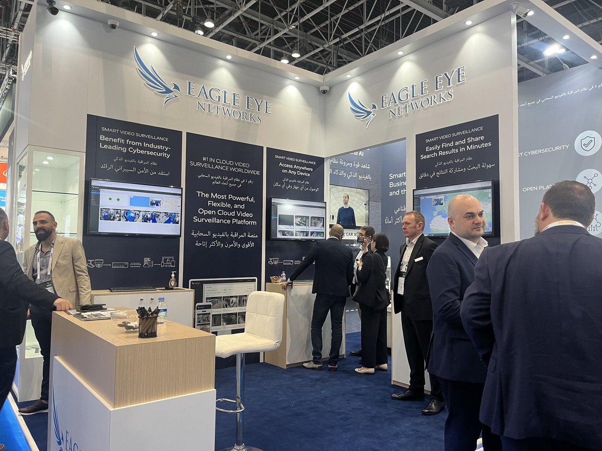EagleEyeCloud's tweet image. #intersecexpo #intersec2023 Great first day in Dubai