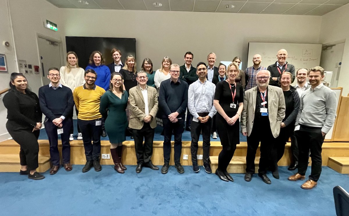 Nick James also on @Prof-Nick-James.bsky.social (@prof_nick_james) on Twitter photo Great all day meeting of the STAMPEDE Translational Research Group. So much great work: imaging, pathology, DNA & RNA profiling, big data mining of NHS data. Big papers pending 😊 <a href="/ICR_London/">The ICR</a> <a href="/MRCCTU/">MRC Clinical Trials Unit at UCL</a> <a href="/CRUKresearch/">Science and Innovation at Cancer Research UK</a> <a href="/ProstateUK/">Prostate Cancer UK</a> <a href="/AttardLab/">AttardLab</a> Great all day meeting of the STAMPEDE Translational Research Group. So much great work: imaging, pathology, DNA & RNA profiling, big data mining of NHS data. Big papers pending 😊 <a href="/ICR_London/">The ICR</a> <a href="/MRCCTU/">MRC Clinical Trials Unit at UCL</a> <a href="/CRUKresearch/">Science and Innovation at Cancer Research UK</a> <a href="/ProstateUK/">Prostate Cancer UK</a> <a href="/AttardLab/">AttardLab</a>