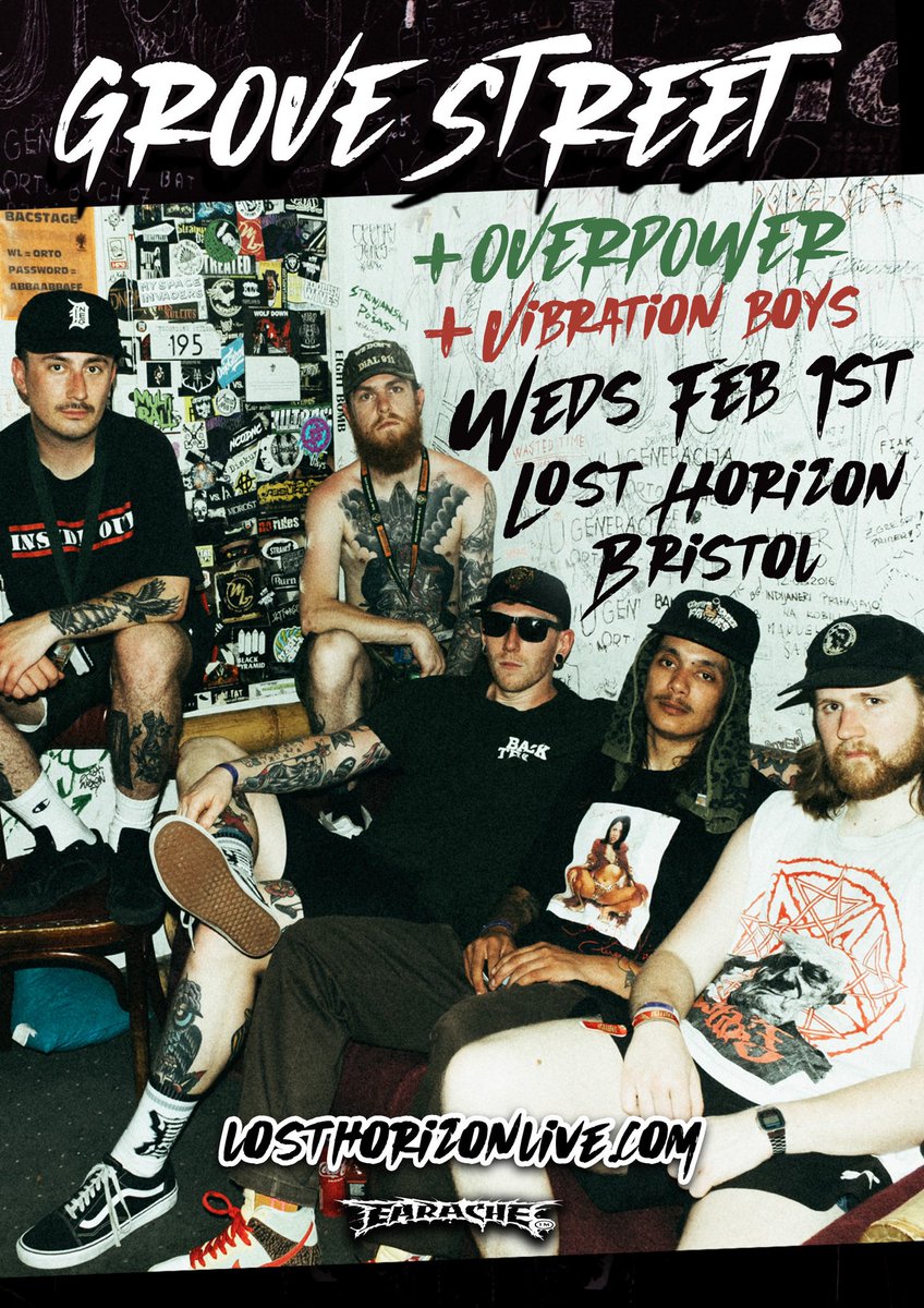 Tickets still available for our headline Bristol show presented by <a href="/EaracheRecords/">Earache Records ♠️</a> w/ <a href="/OverpowerThrash/">OVERPOWER -</a> &amp; Vibration Boys skiddle.com/whats-on/Brist…