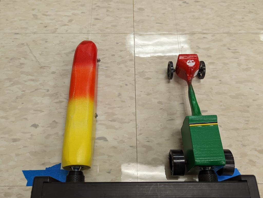 FranseeTech's tweet photo. Racing CO2 Dragsters in 8th grade Tech Ed! #CMSTechEd #CMSDragsters https://t.co/zss7S5Xrs3