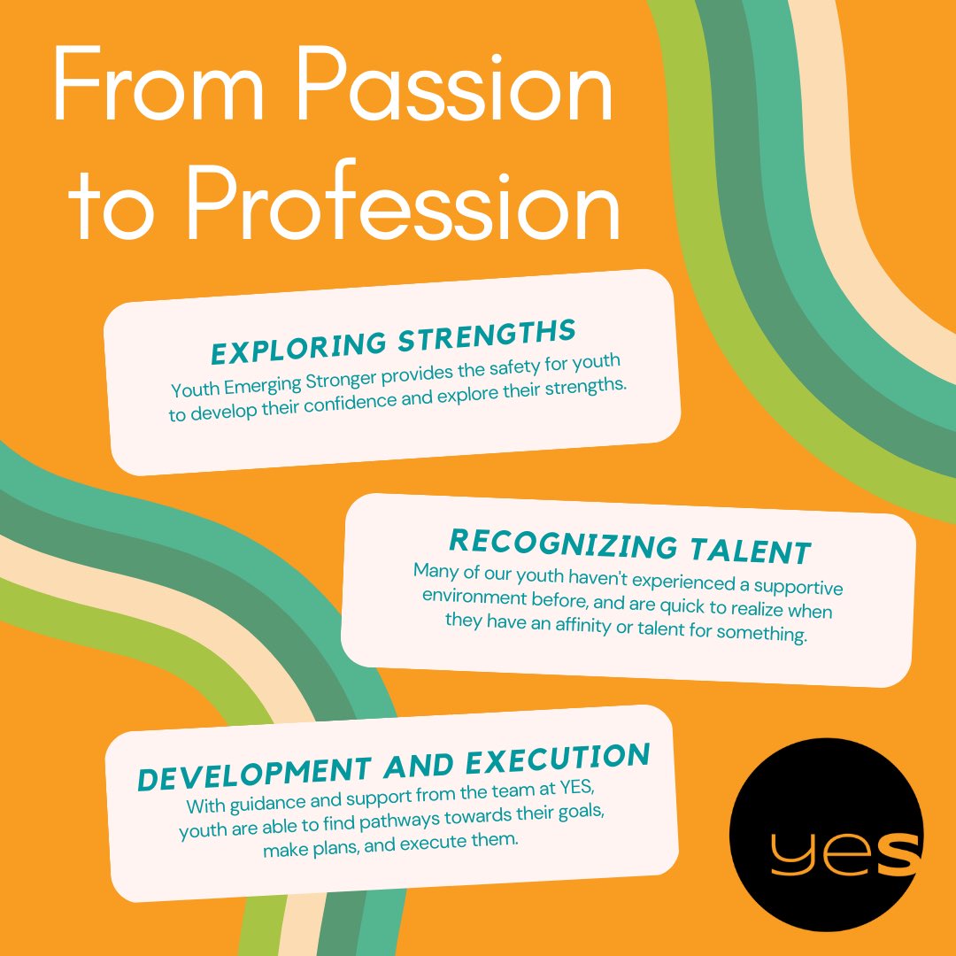 WeAreYesYouth's tweet photo. The team at YES is proud to foster a supportive environment where youth have freedom to explore and develop their strengths. Support our work, donate at: https://t.co/m0PtCEpjBh
#WeAreYES #EndYouthHomelessness #CommunityResponsibility #YouthEmergingStronger #JobDevelopment https://t.co/XOhBvxaET2