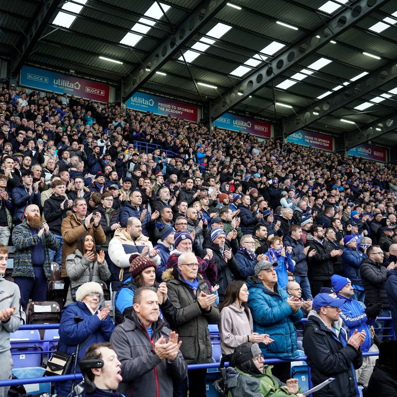 Pompey's tweet photo. Remembering Ace Rewcastle and Steve McLenaghan. 💙

#Pompey fans are invited to pay their respects during Saturday's game against Exeter at Fratton Park.