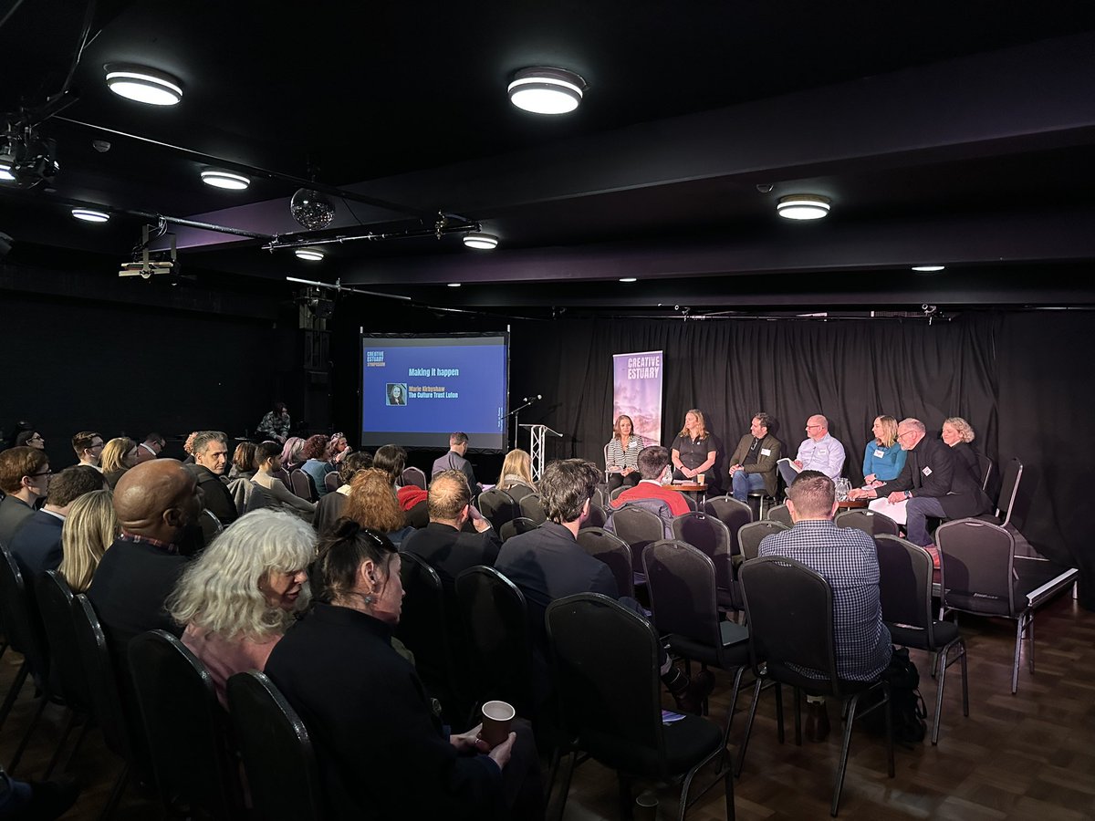 Digitom's tweet photo. Thank you @CreativeEstuary for hosting todayโs place making symposium. A jam-packed day of speakers and workshop discussion around the importance of putting culture and creativity at the heart of planning. #creativeestuary https://t.co/KQq9psWX9j