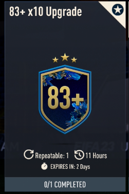 EliasJanAkbari's tweet photo. 83+ x10 Upgrade SBC ✅ https://t.co/YlLfibPQsM