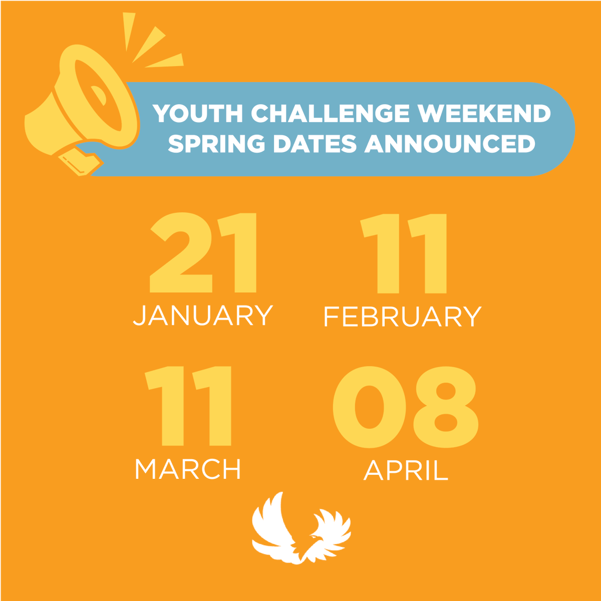 EagleVillageMI's tweet photo. Our Weekend Youth Challenge spring dates have been announced and are now open for registration!

Register your child today ➡ https://t.co/I2VyLZGAeg. https://t.co/6pG5IMxr5Q