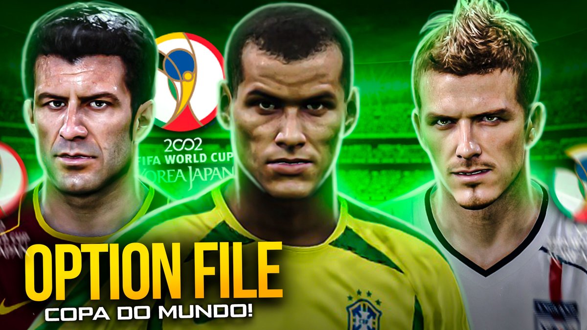 DITOPLAY1's tweet image. OPTION FILE COPA DO MUNDO 2002 - TODAS AS 32 SELEÇÕES , ELENCO e UNIFORMES , TOTALMENTE GRÁTIS !!!

 VÍDEO DE INSTALAÇÃO
youtube.com/watch?v=eUk136…

DOWNLOAD OPTION FILE 
masterpatchs.com.br/option-file-pe…

#OPTIONFILE
#COPADOMUNDO2002