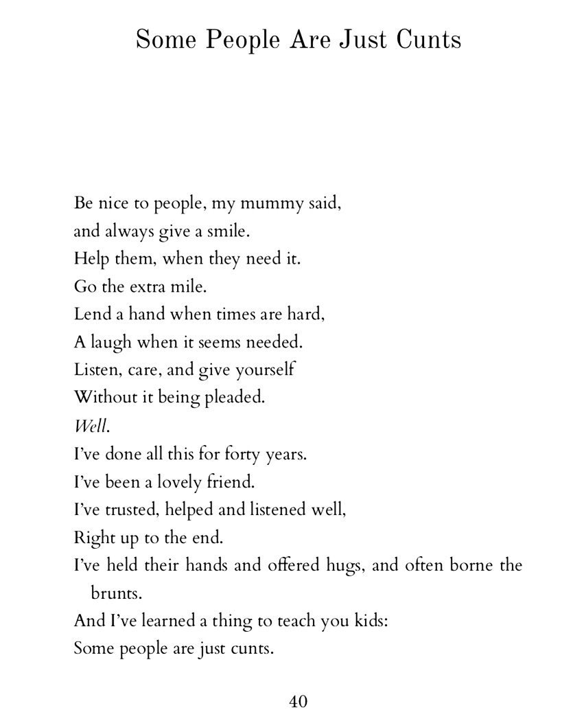 lizfraser1's tweet photo. Just been reminded by a friend of mine of this poem I wrote a few years ago.
It never fails. 
Use liberally, and with a smile x 

(Thank you @EranE1980 for your perfect timing!) https://t.co/Cjn8sCXRoD