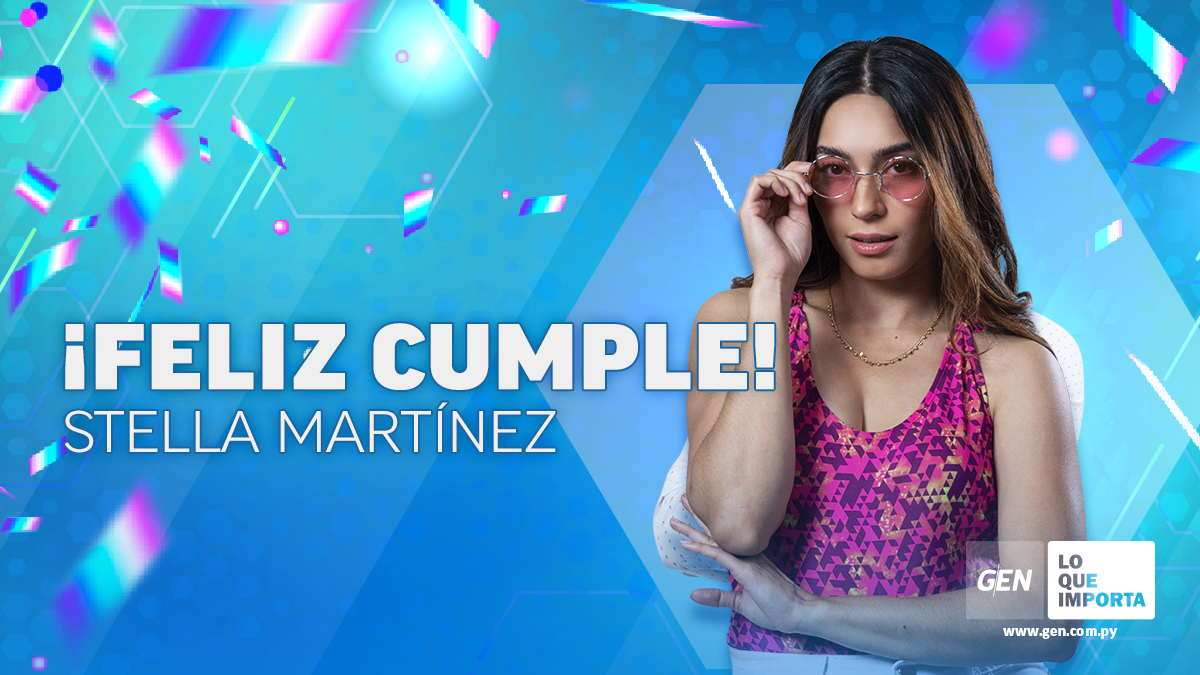 Le deseamos un muy feliz cumpleaños a nuestra estimada #StellaMartínez 💖🤩✨

¡Que se cumplan todos tus deseos, Stella! 🎂🙌