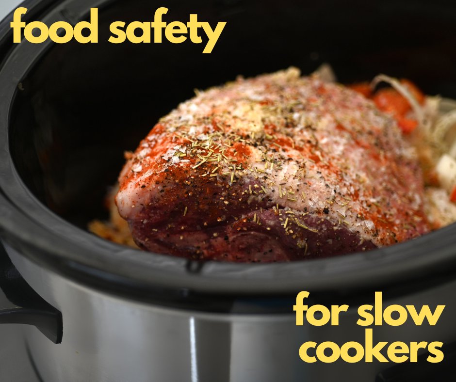 Slow cookers and food safety