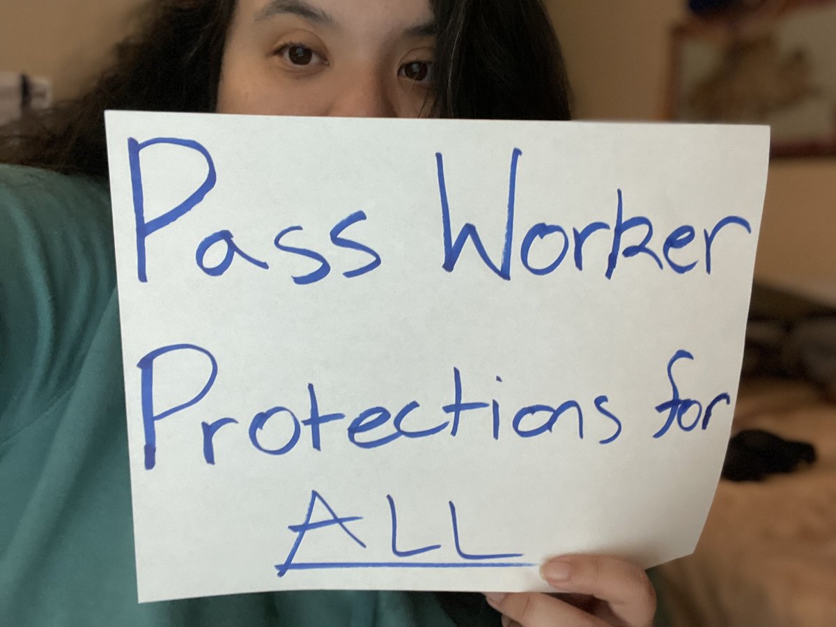 9to5georgia's tweet photo. Today, we’re hosting a virtual protest to fight discrimination &amp; harassment in the workplace. Join us by posting a selfie, holding a sign saying “Pass Worker Protections for All”. Make sure to post using the hashtag #RespectGAWorkers so we can reshare! https://t.co/eRprJI9c9g