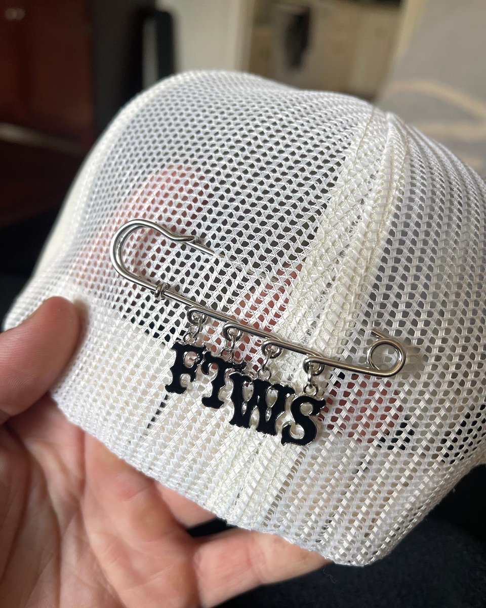 forthosewhosin's tweet photo. New Acronym Pin 🧷 Throw it on your hat, beanie, shoes, jacket. Hell, pierce your fucking ear with it.

Shop → https://t.co/ZrMNlPg1Bs https://t.co/QhhAxc3ETW