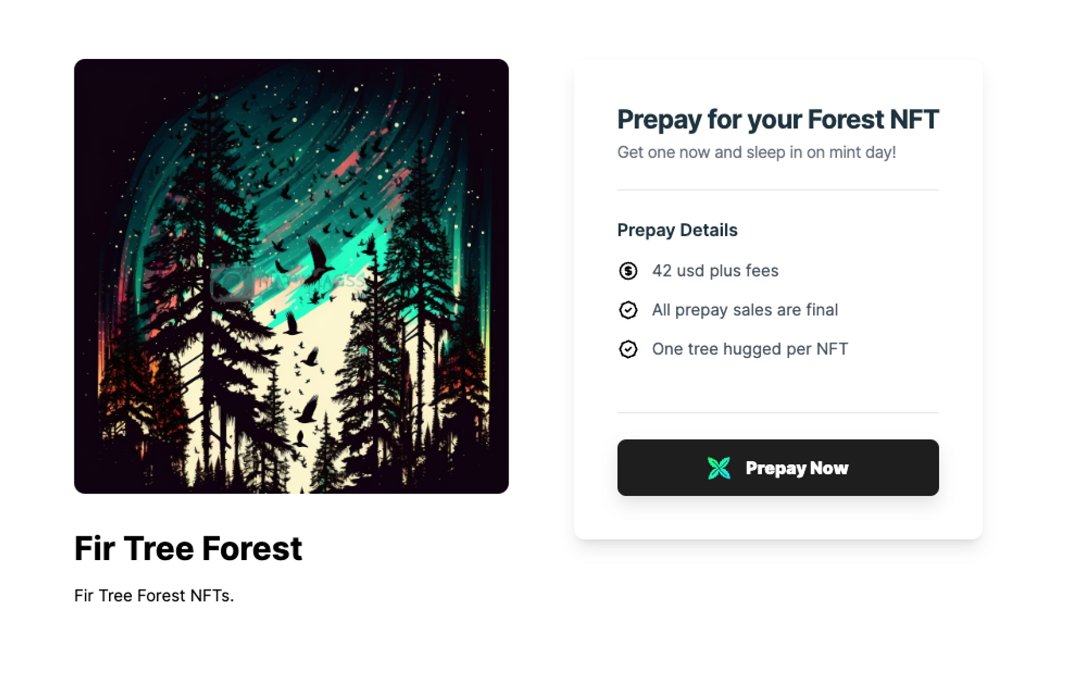 What if you could sell your NFTs before your mint goes live?

Let's talk Crossmint Prepay: our no-code solution to accept payments for your mint before the public sale goes live 🧵👇