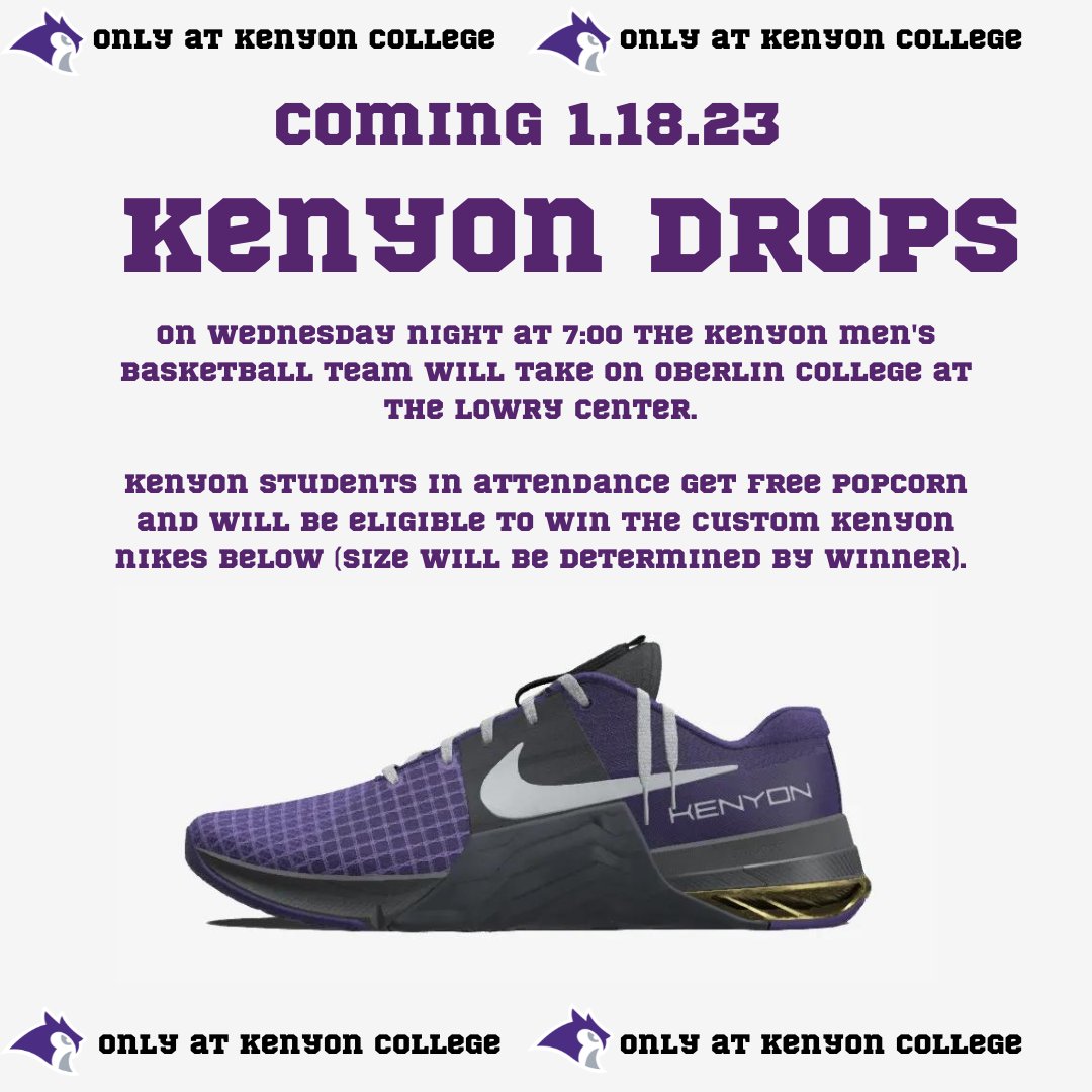 Kenyon Sports tweet media