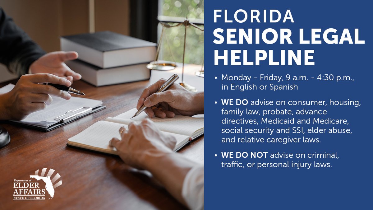City of Boynton on Twitter "RT elderaffairs The Florida Senior Legal