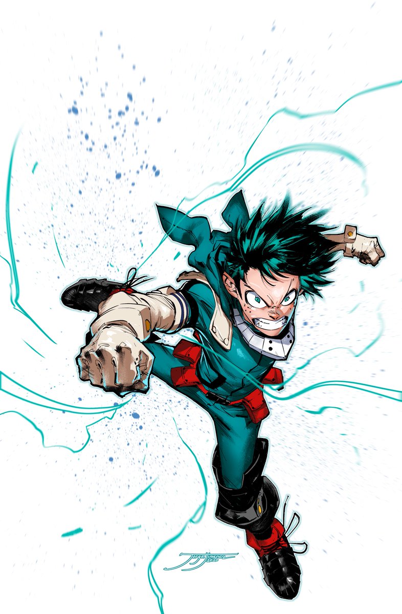 JorgeJimenezArt's tweet photo. Woops! I just remembered that I also made this cover of #BokuNoHeroAcademia   for the French edition thanks to @ki_oon_Editions friends!!, if you want, bring it to me to Angoulême event too, I'll be happy to sign it for you! :D https://t.co/IqZuzWknc6