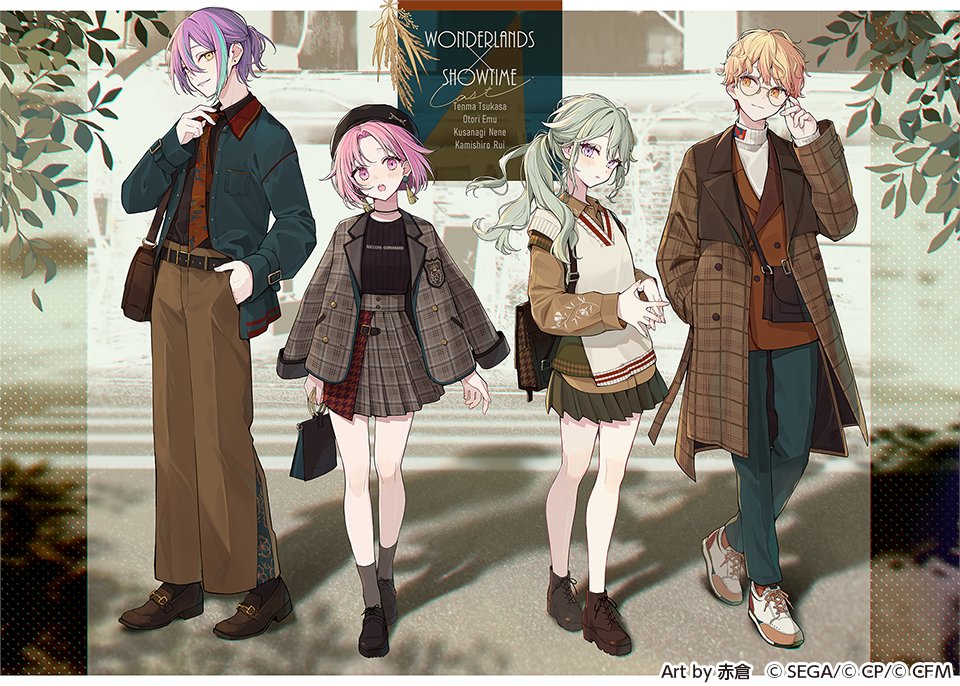 Project Sekai x ZOZOTOWN Collab Illustration (by @/akakura1341)