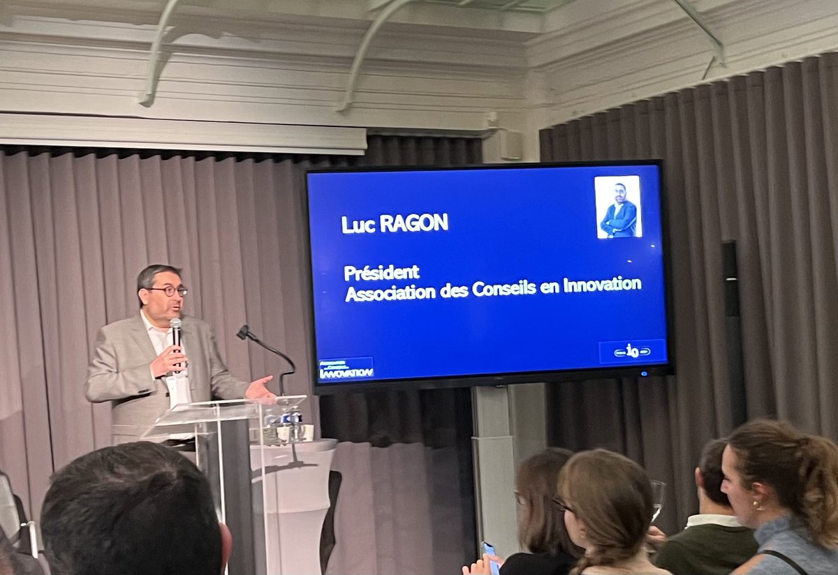 Les dix ans de <a href="/conseils_inno/">ACI</a> lances par <a href="/Luc_Innovation/">Luc Ragon</a> belle occasion de rappeler le chemin parcouru et l’engagement de nos entreprises pour accompagner l #innovation !