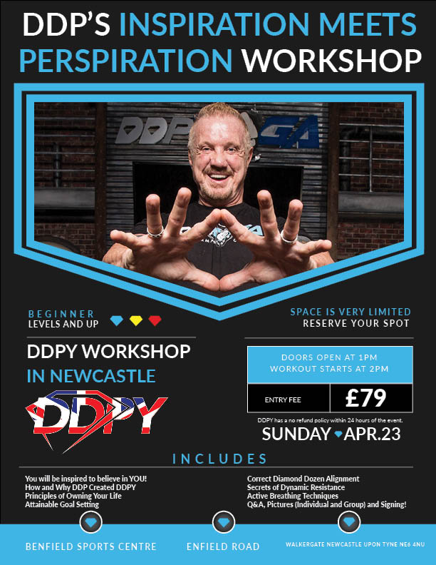 Glasgow and Newcastle! Lets sell these out!💥💎 
ddpyogaworkshops.com