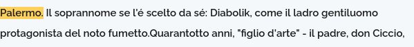 fra i tanti risvolti inaspettati e sconcertanti del caso #MessinaDenaro c'e' anche questo, microscopico ma comunque desolante:

abbiamo #giornalisti (anche di un TG) talmente ignoranti di #letteratura e #fumetto da scrivere castronerie  come questa:
