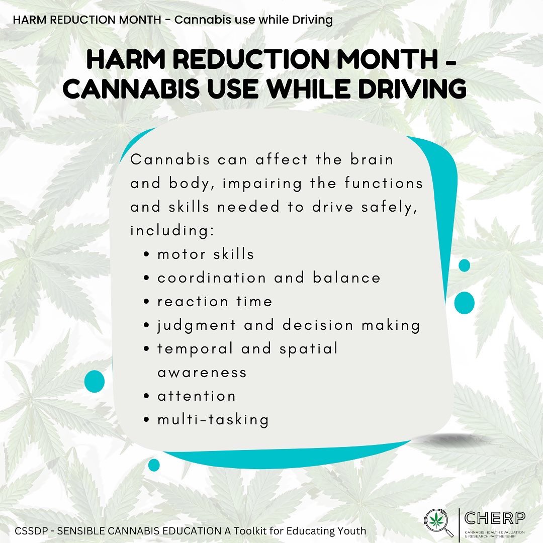 cherpCA's tweet photo. Safety reminders 🚘 #publichealth #safety #cherp #harmreduction https://t.co/EOgpHnMKK4
