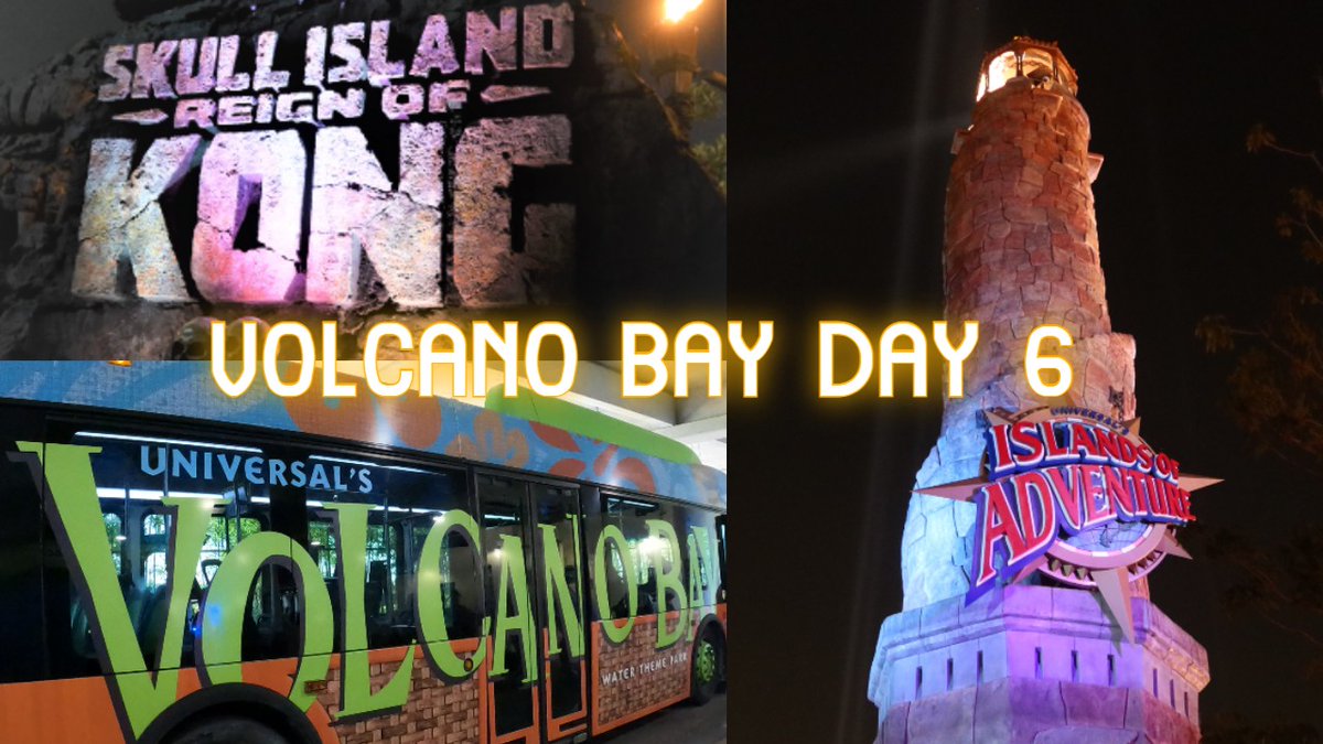 Dale_CY's tweet photo. New Vlog 🚨 ALERT🚨 Todays video come to you from Volcano Bay 🌋&amp; Universal Studios 🌎 we also say Bye to Abby &amp; Luke as they head home.
Check it out now.... https://t.co/uWYCPYntl2
#volcanoBay #UniversalStudios #Florida https://t.co/yCHAi32dE5