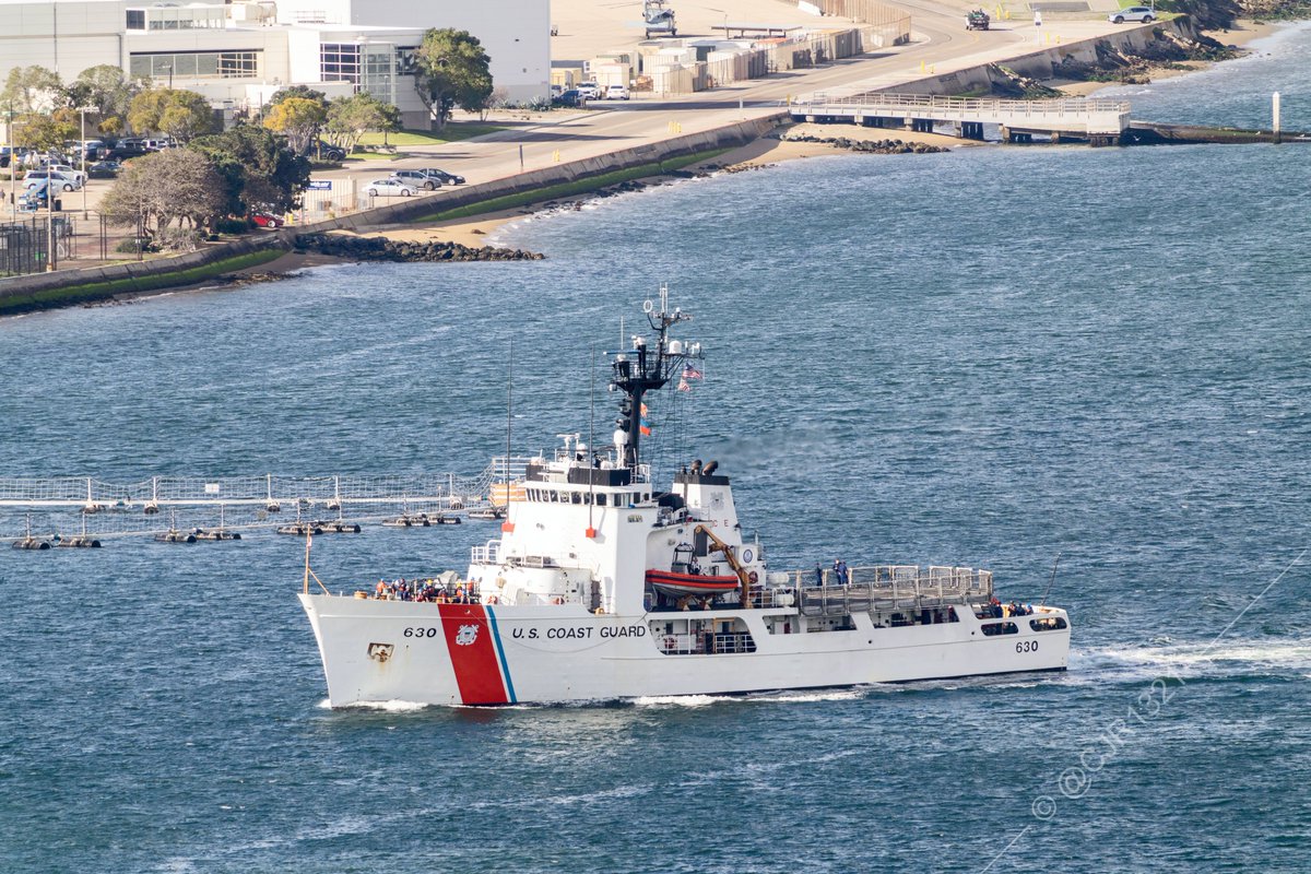 WarshipCam's tweet photo. USCGC Alert (WMEC-630) Reliance-class medium endurance cutter coming into San Diego - January 17, 2023 #uscgcalert #wmec630
SRC: TW-@cjr1321 https://t.co/8uqtiuGnT6