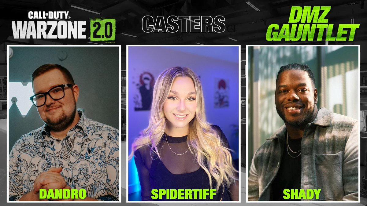 ShadyG's tweet photo. I will be one of the on air talent for the @CallofDuty 30k DMZ Gauntlet today alongside @spidertiff and @DandroCasts 🙌🏽

Kicks off at 3PM EST on the official Call of Duty Twitch!

Tune in 🫡 https://t.co/Gj0A21URwC
