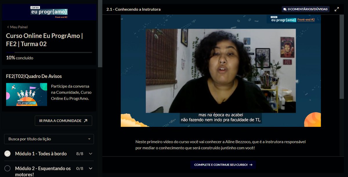 MarcyThany's tweet image. Estou tão feliz de ter ganho essa bolsa que vocês nem imaginam! 🥰 
@programaria 
#EuProgrAmo #frontend